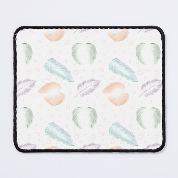 Item preview, Pastel Feathers Pattern designed and sold by Missing In Art.