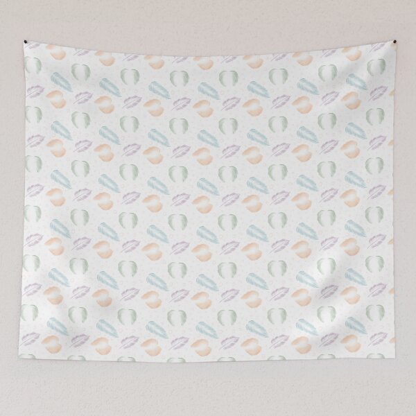 Item preview, Pastel Feathers Pattern designed and sold by Missing In Art.