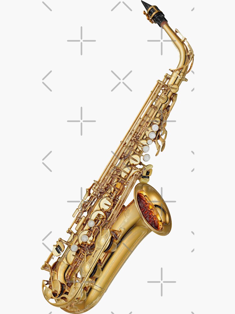 Poster avec l'œuvre « Saxophone Sax Player Idée Cadeau Saxophoniste Musique  » de l'artiste fezztee