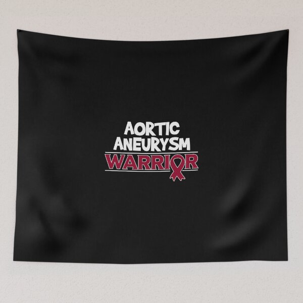 Item preview, Aortic Aneurysm Survivor Burgundy Ribbon designed and sold by tibblau.
