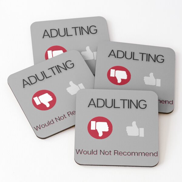 Artikelvorschau, Adulting würde nicht empfehlen entworfen und verkauft von Cr34tiveMerch.