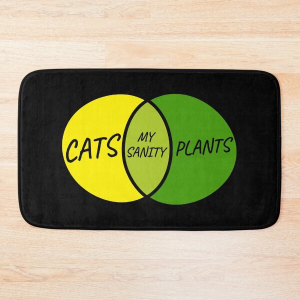 Item preview, Circle Diagram Cats and Plants equal My Sanity  designed and sold by plumpjose.
