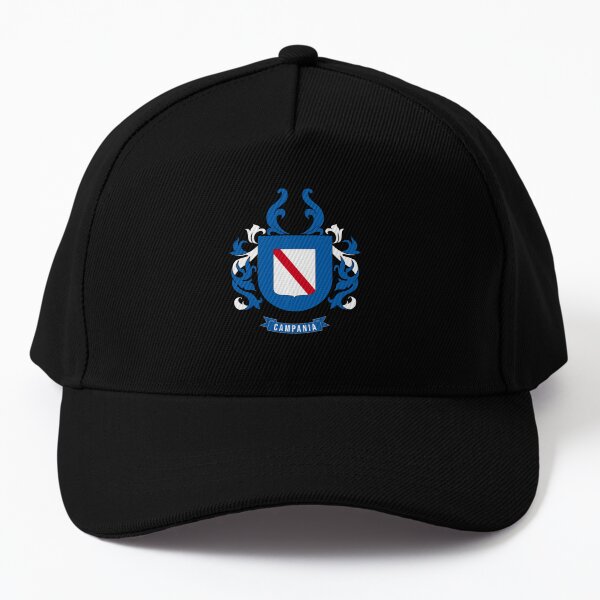 Campania Flag Coat Of Arms - Cool Italian Campania Region Baseball Cap