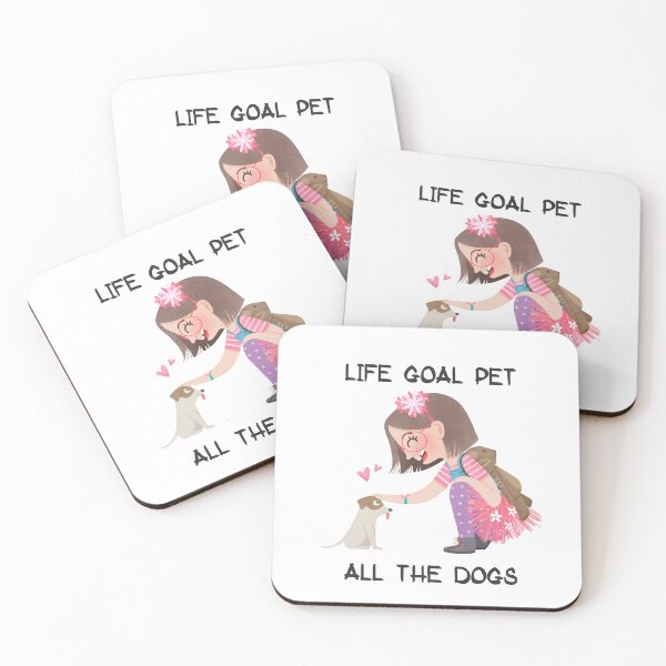 Item preview, Life Goal Pet All The Dogs designed and sold by Simo200.