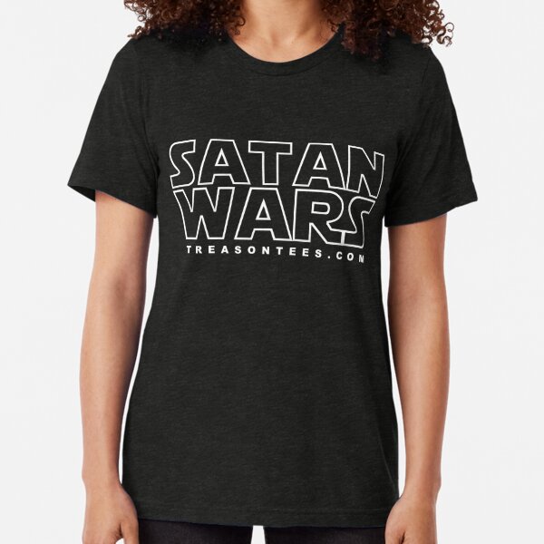 Satan Wars Tri-blend T-Shirt