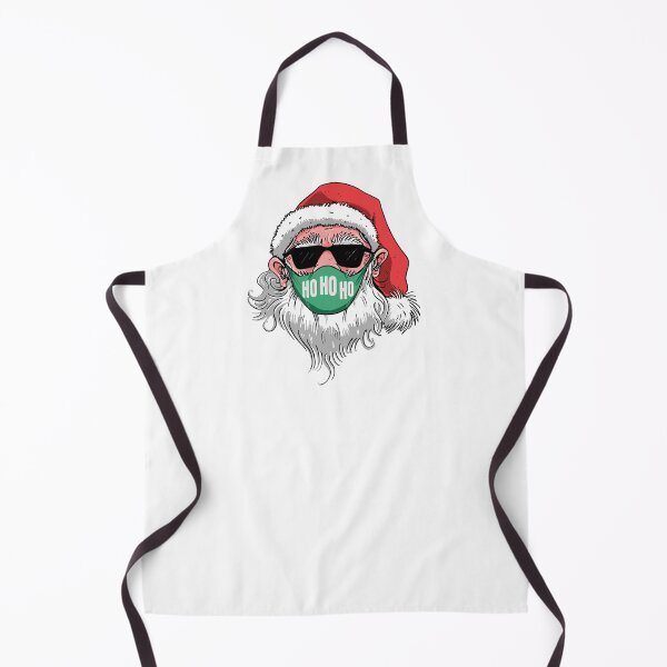 Item preview, Santa Claus Ho Ho Ho Merry Christmas Covid Mask designed and sold by MadMando.