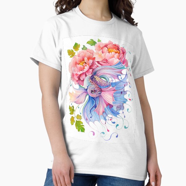 Flower Fish #1 Classic T-Shirt