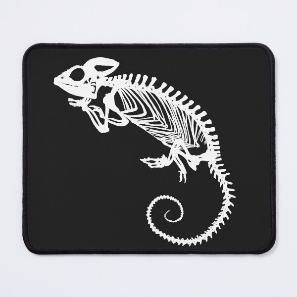 Item preview, Pride Halloween Reptile Skeleton Charmeleon Art (White) designed and sold by http3-14ka.