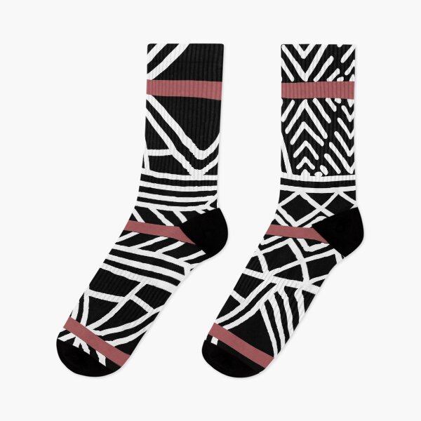 Item preview, Red Black White African Tribal Mud Cloth Pattern 2022 Color Trends Behr Lingonberry Punch M150-6 - Trending Colours designed and sold by ColorOfTheYears.