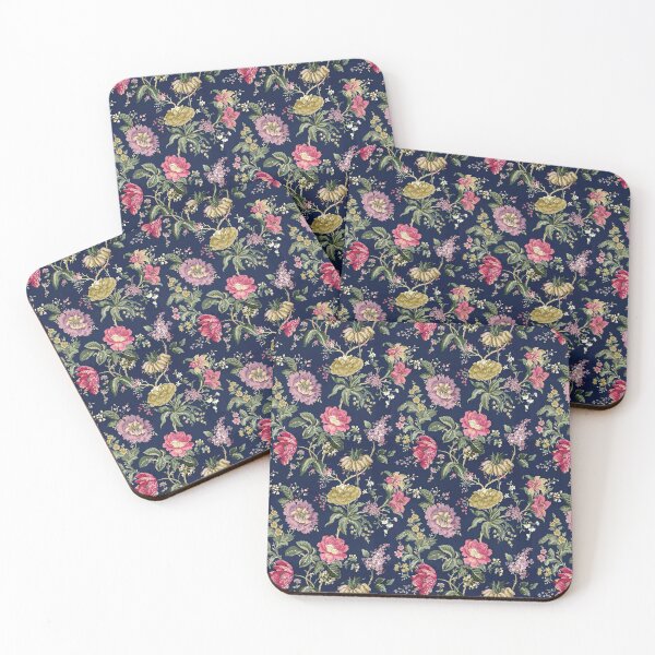 Item preview, Colorful Vintage Flower Pattern designed and sold by LarrysDesigns.