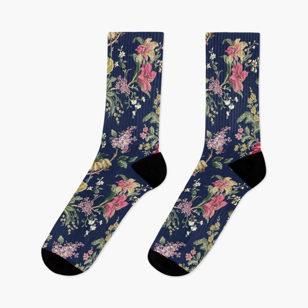 Item preview, Colorful Vintage Flower Pattern designed and sold by LarrysDesigns.