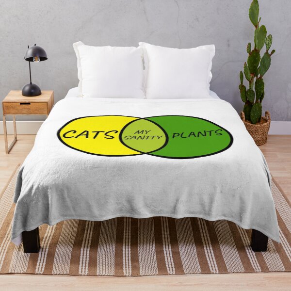 Item preview, Circles Diagram Cats and Plants designed and sold by plumpjose.