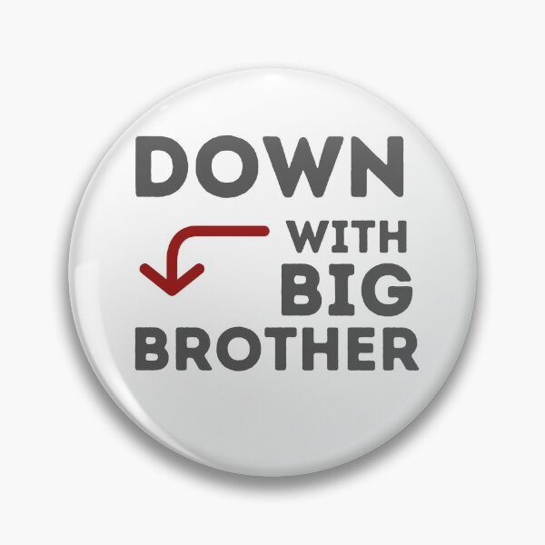 Item preview, Down with Big Brother designed and sold by Pr1mordia.
