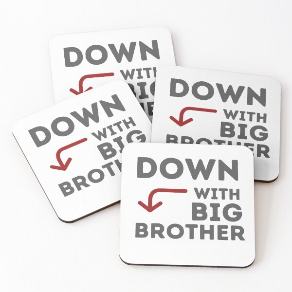 Item preview, Down with Big Brother designed and sold by Pr1mordia.