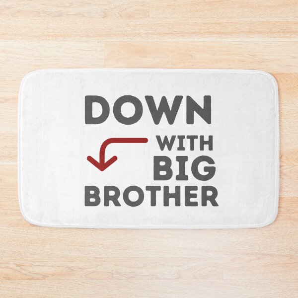 Item preview, Down with Big Brother designed and sold by Pr1mordia.