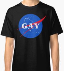 Nasa-Gay-Pride-Logo Classic T-Shirt