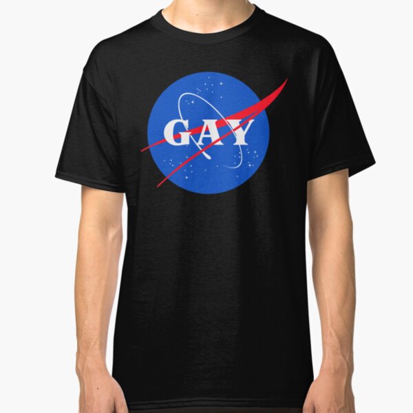 Nasa Gay Pride Logo Classic T-Shirt
