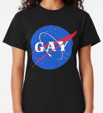 Nasa Gay Pride Logo Classic T-Shirt