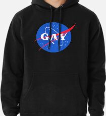 Nasa Gay Pride Logo Pullover Hoodie