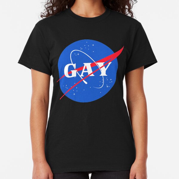 Nasa Gay Pride Logo Classic T-Shirt