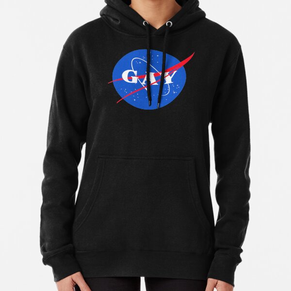 Nasa Gay Pride Logo Sweat à capuche épais