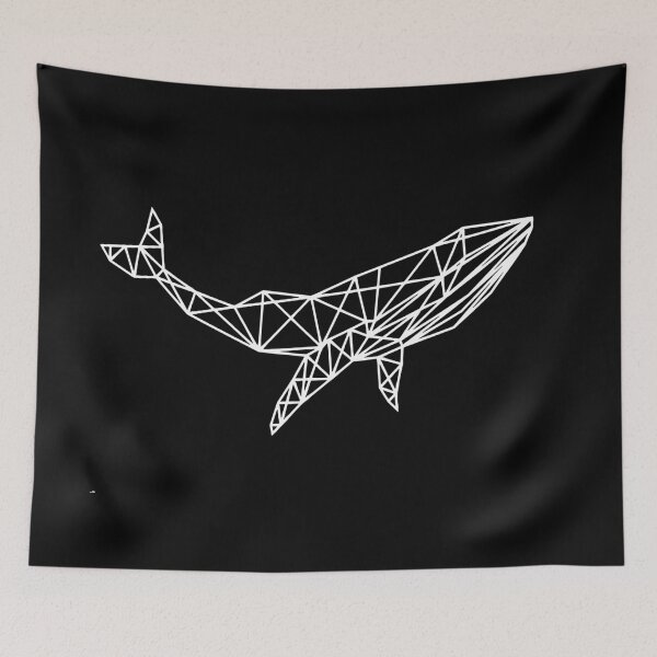 Item preview, Minimalist White Whale    designed and sold by HybridoStore.