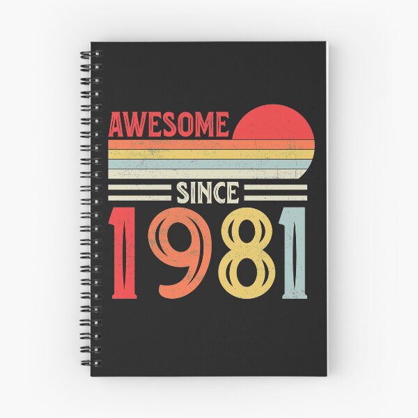 Item preview, Vintage Retro Awesome Since 1981 40th Birthday 40 Years Old designed and sold by Best Designer.