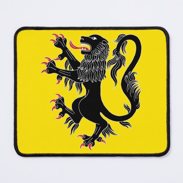 Item preview, Lion Rampant Sable designed and sold by Azure Lion Productions.