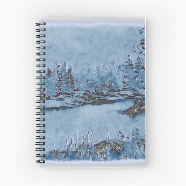 Item preview, Serenity at the Lake designed and sold by EloiseArt.