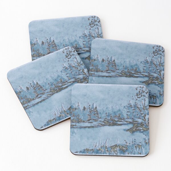 Item preview, Serenity at the Lake designed and sold by EloiseArt.