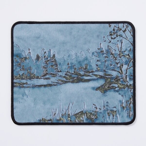 Item preview, Serenity at the Lake designed and sold by EloiseArt.