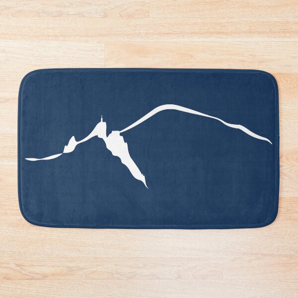 Item preview, Chamonix Alps Mont Blanc and Aiguille du midi white designed and sold by leewarddesign.