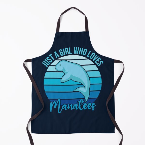 Item preview, Just A Girl Who Loves Manatees designed and sold by AmethystMurad.