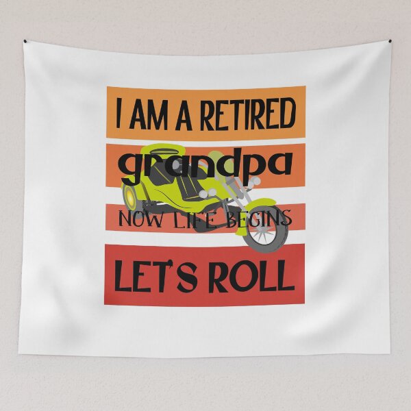 Item preview, Kopie von I'm Grandpa, Retired Now Let's Rock It. designed and sold by Bodino.