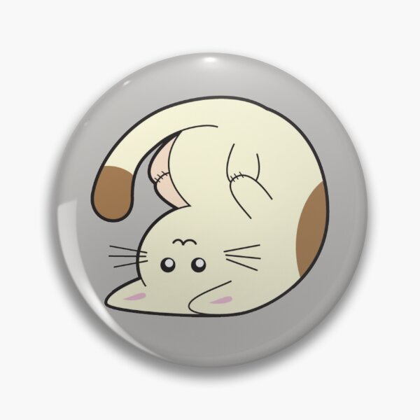 Item preview, Look at life from a different pawspective cute kawaii cat upside down designed and sold by portrait4you.