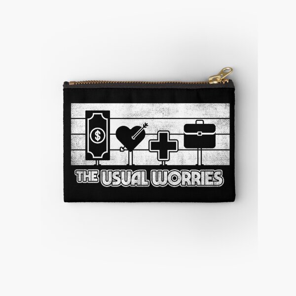 Item preview, The Usual Worries designed and sold by therocketman.