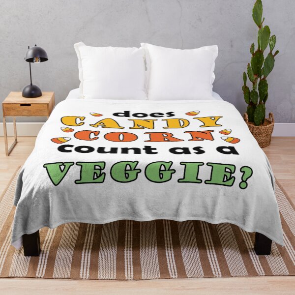 Item preview, Does Candy Corn Count As A Veggie? designed and sold by SewnMemories.