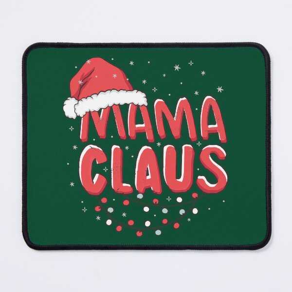 Item preview, Mama Claus Merry Christmas Santa Claus Hat designed and sold by MadMando.