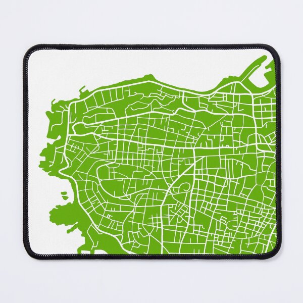 Item preview, Beirut Map Green designed and sold by dkaranouh.