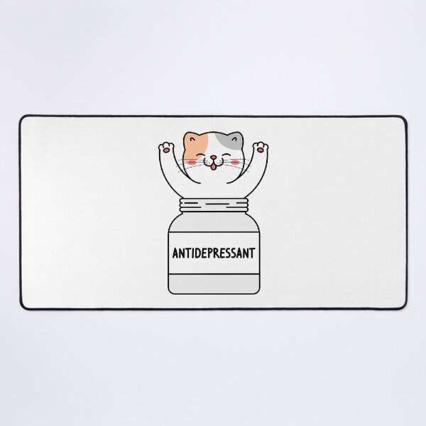 Item preview, Antidepressant Cat designed and sold by TashaVector.