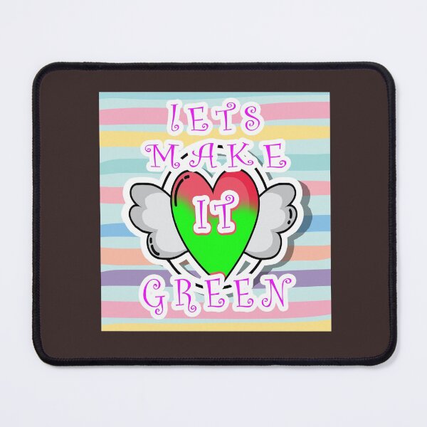 Item preview, In May We Wear Green Mental Health Awareness designed and sold by roleshop.