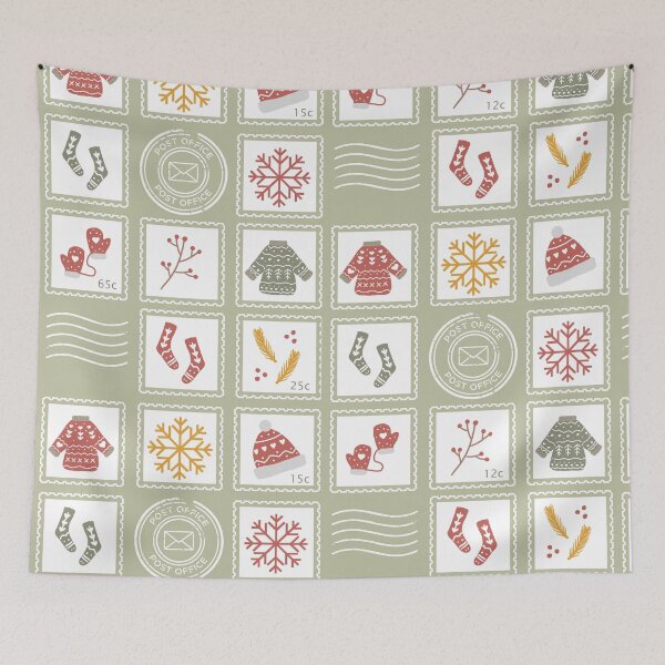 Item preview, Christmas Mail in Fall Colors designed and sold by KathrinLegg.