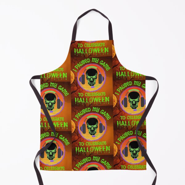 Item preview, I Paused My Game To Celebrate Halloween designed and sold by WoodburyLake.