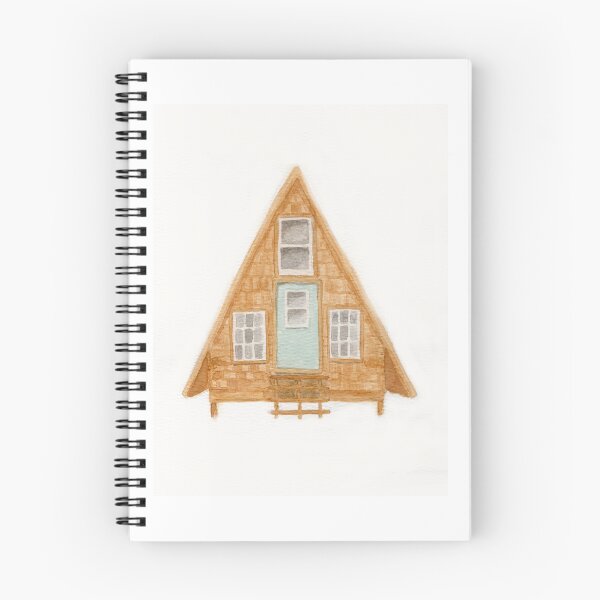 Item preview, A-Frame Watercolor Illustrations designed and sold by BethanyShell.