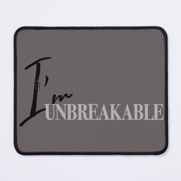 Item preview, SIX - I'm Unbreakable designed and sold by Spread-Love.