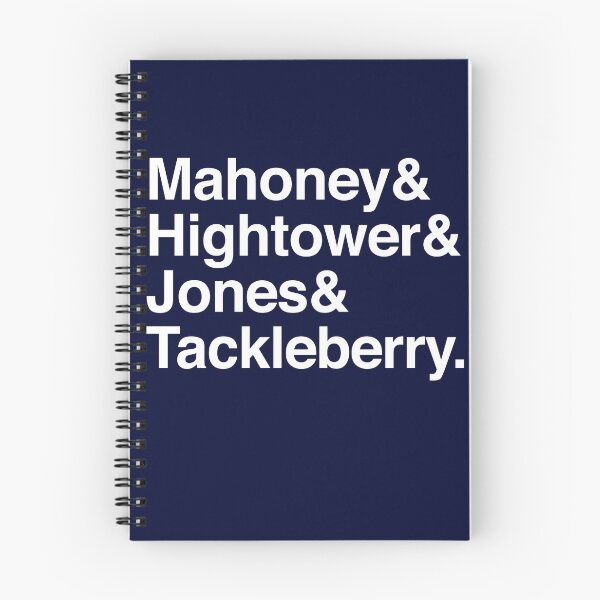Item preview, Mahoney, Hightower, Jones y Tackleberry. designed and sold by Primotees.