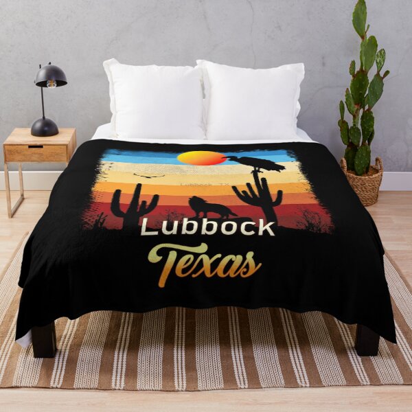 Item preview, Lubbock Texas TX Texan Coyote  Vulture Cactus Desert Tejano designed and sold by Cuatrocaminos.
