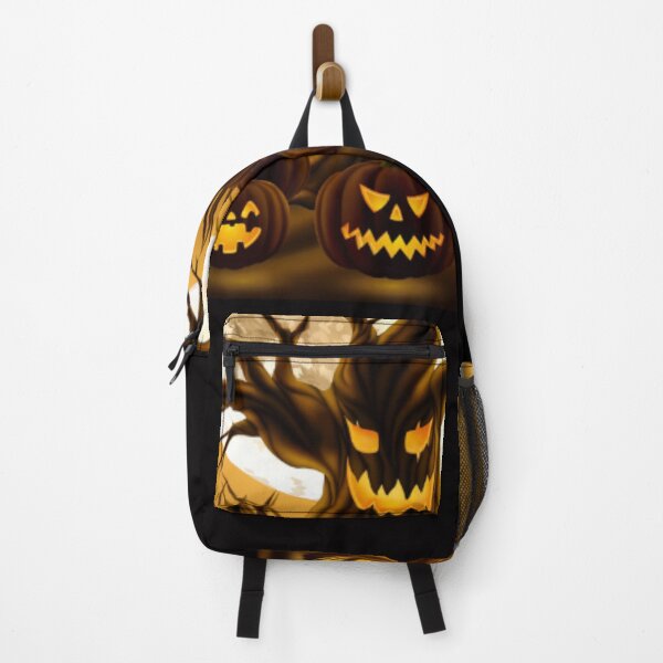 Item preview, Spooky Evil Tree with Jack-O-Lanterns - Scary Halloween designed and sold by WearWolfDesigns.
