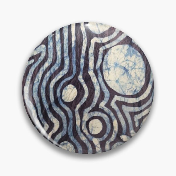 Item preview, Wax Batik on Indigo designed and sold by jenniferdyes.