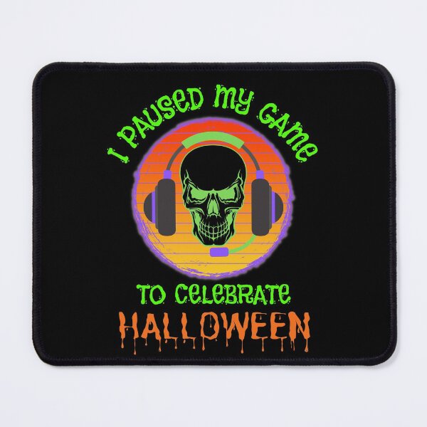 Item preview, Paused My Game To Celebrate Halloween designed and sold by WoodburyLake.